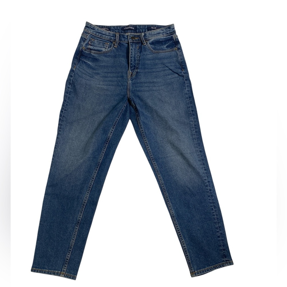 Vigoss Blue Denim Stitch Detail